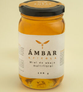 Miel de abejas pura (480 gr)